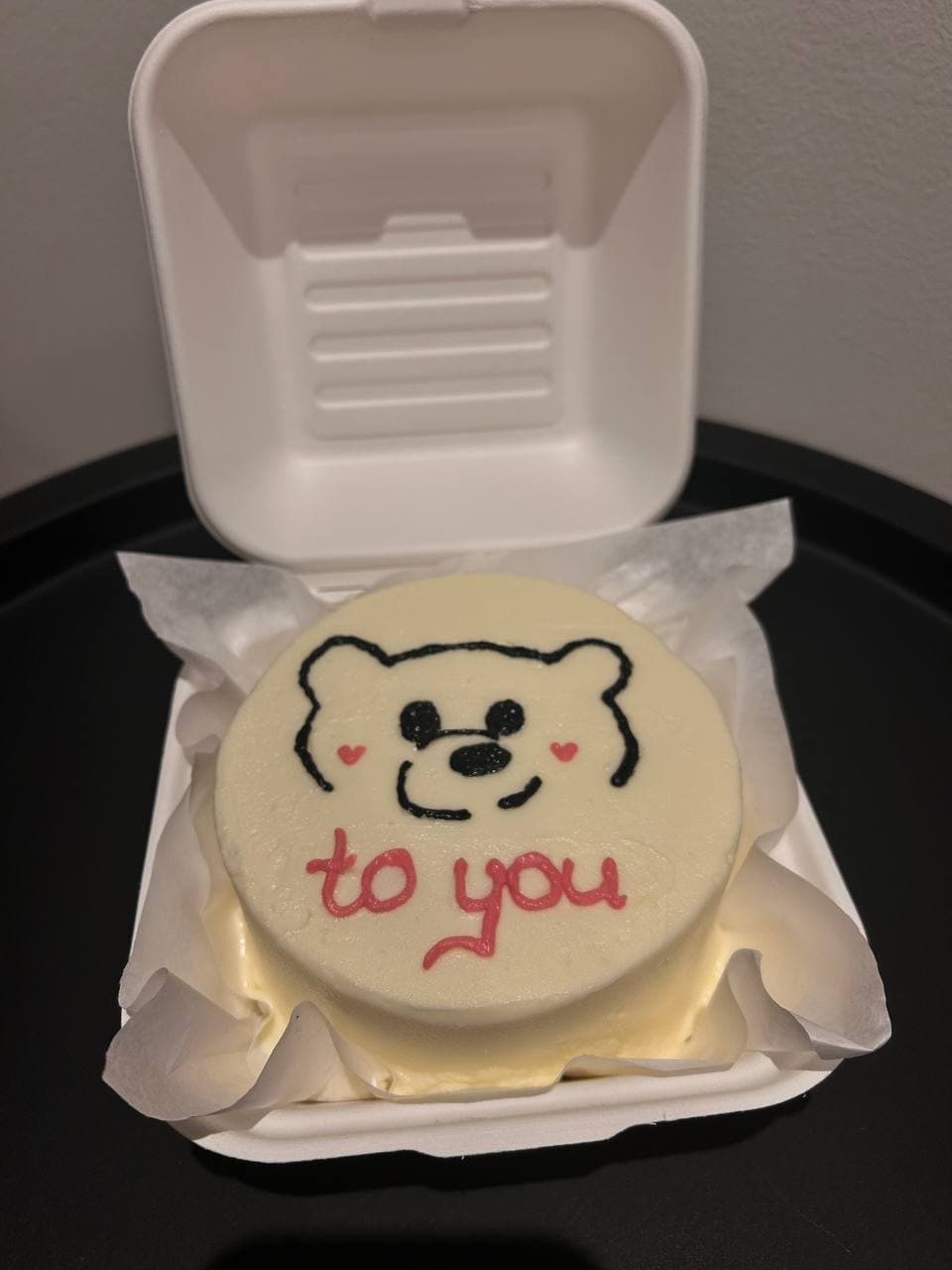 Rezultat uczennicy – bento tort