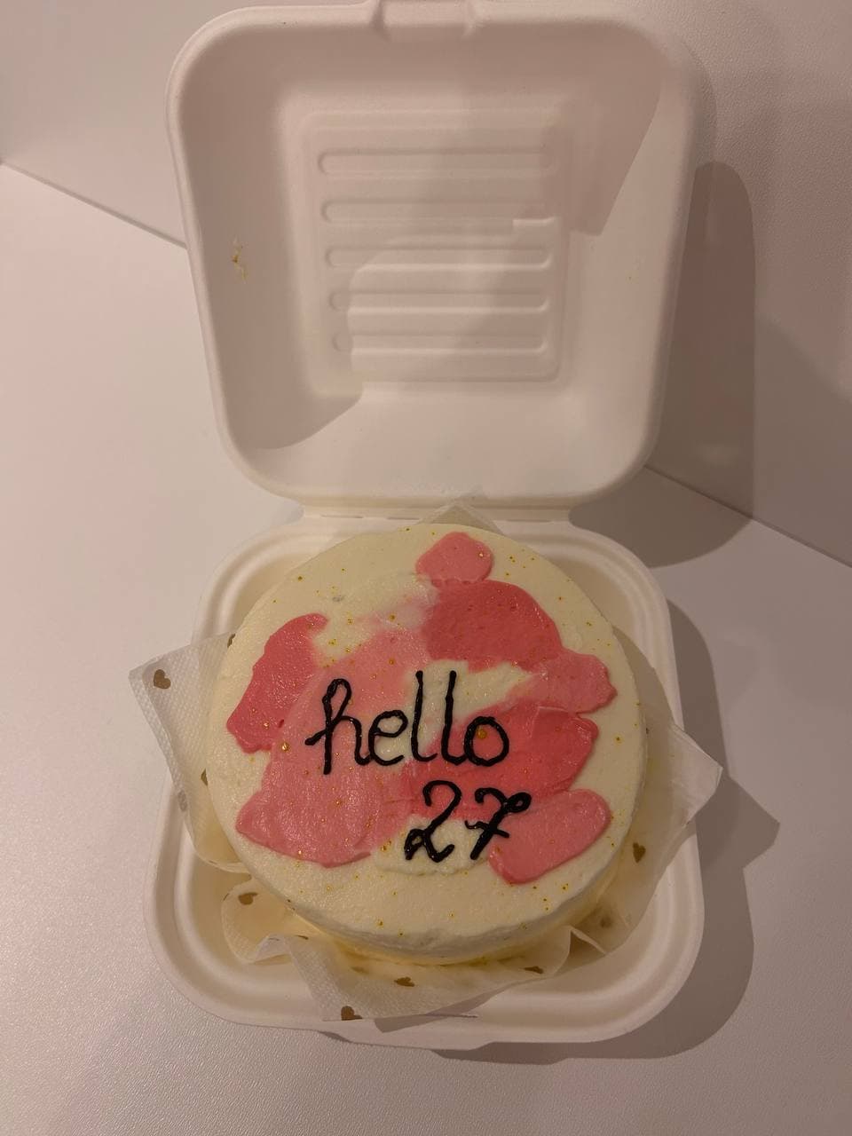 Rezultat uczennicy – bento tort